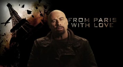Poster for From Paris with Love - Interview - John Travolta