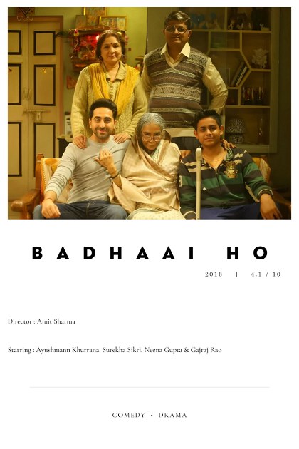 Poster for Badhaai Ho