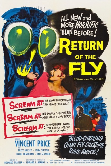 Poster for Return of the Fly