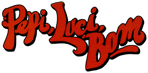 Pepi, Luci, Bom logo