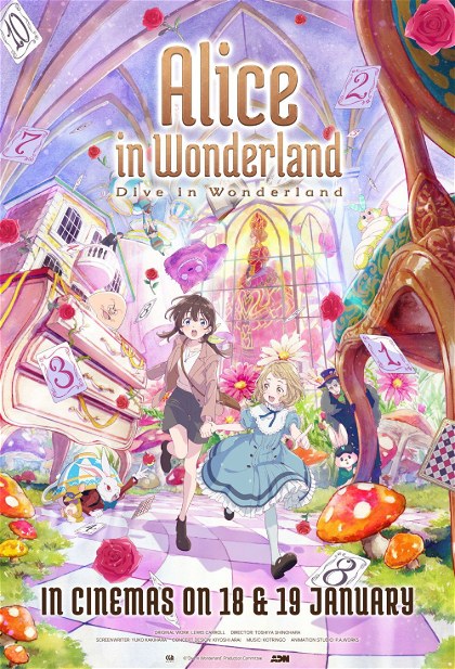 Poster for Alice in Wonderland –Dive in Wonderland–