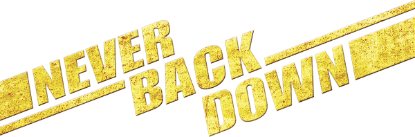 Never Back Down logo