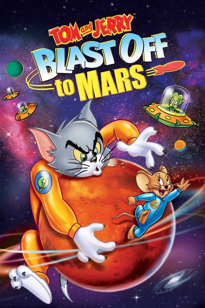 Poster for Tom and Jerry Blast Off to Mars!
