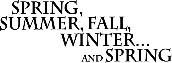Spring, Summer, Fall, Winter... and Spring logo