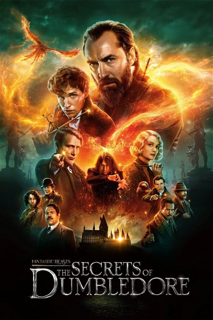 Poster for Fantastic Beasts The Secrets of Dumbledore (2022) [1080p WEBRip]