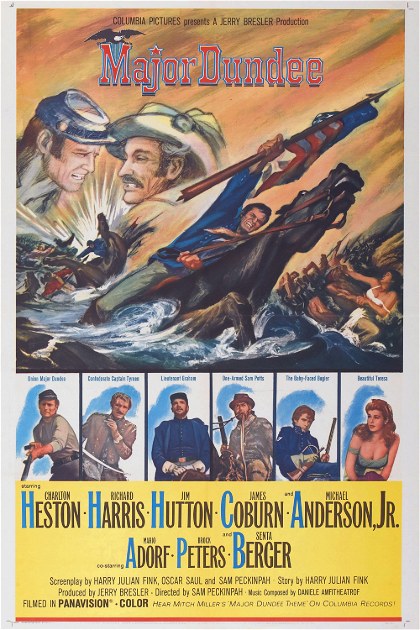 Poster for Major Dundee