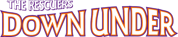 The Rescuers Down Under logo