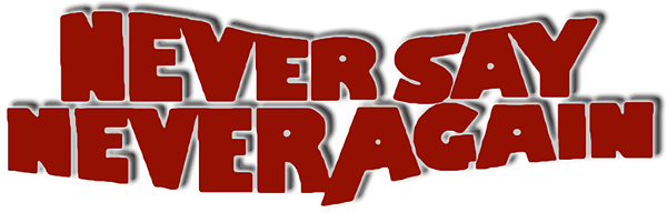 Never Say Never Again logo