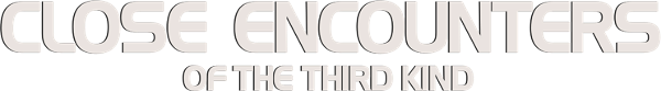 Close Encounters of the Third Kind logo