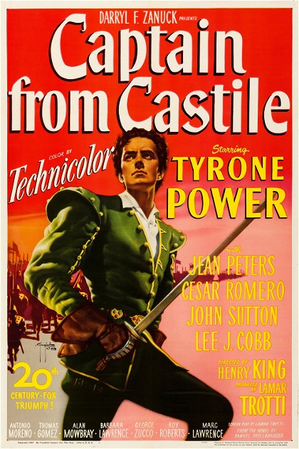 Poster for Captain from Castile