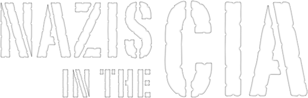 Nazis in the CIA logo