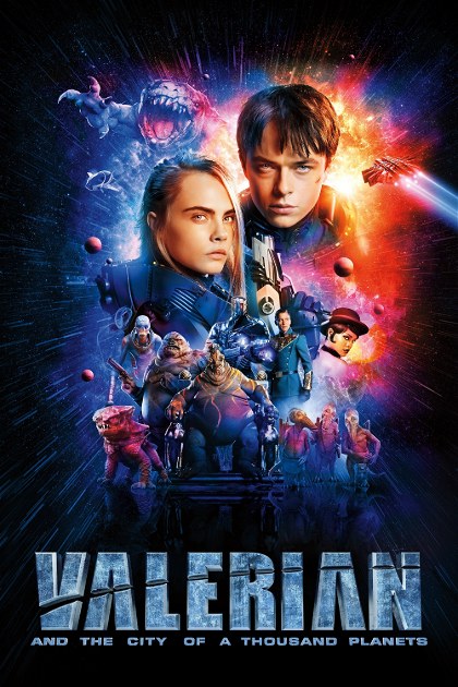 Poster for Valerian and the City of a Thousand Planets