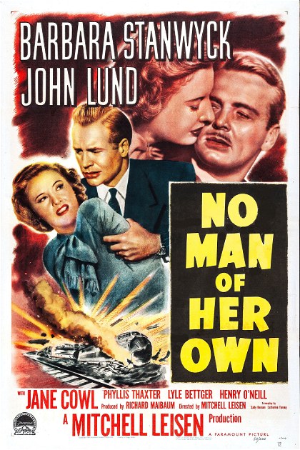 Poster for No Man of Her Own