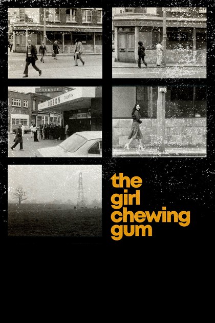 Poster for The Girl Chewing Gum