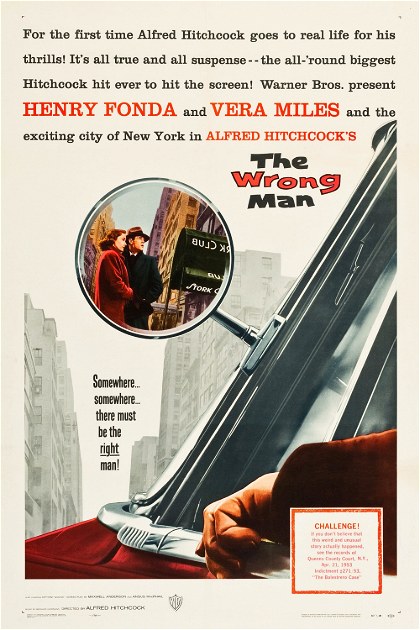 Poster for The Wrong Man