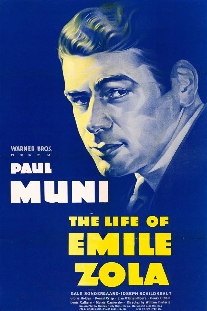 Poster for The Life of Emile Zola