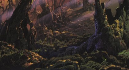 Poster for Inuyasha - The Movie 2 - The Castle Beyond the Looking Glass