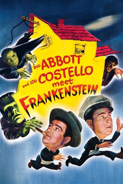 Poster for Bud Abbott and Lou Costello Meet Frankenstein